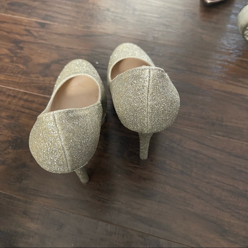 Glitter heels